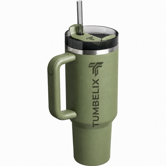 Tumbelix Ocean Blue Insulated Tumbler 40oz