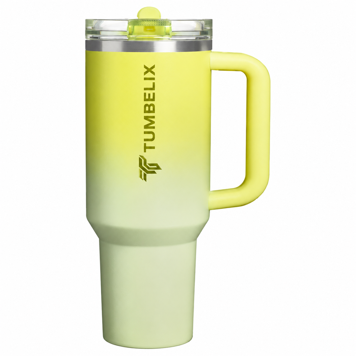 Tumbelix 40 oz Tumbler with Handle & Straw Lid