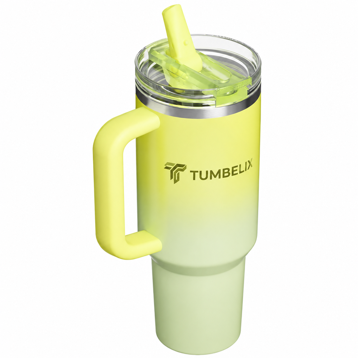 Tumbelix 40 oz Tumbler with Handle & Straw Lid