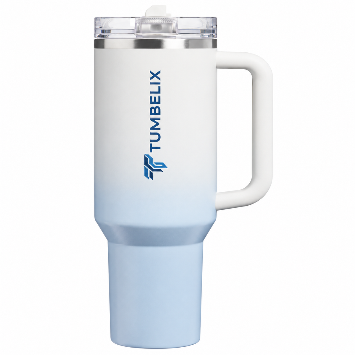 Tumbelix 40 oz Tumbler with Handle & Straw Lid