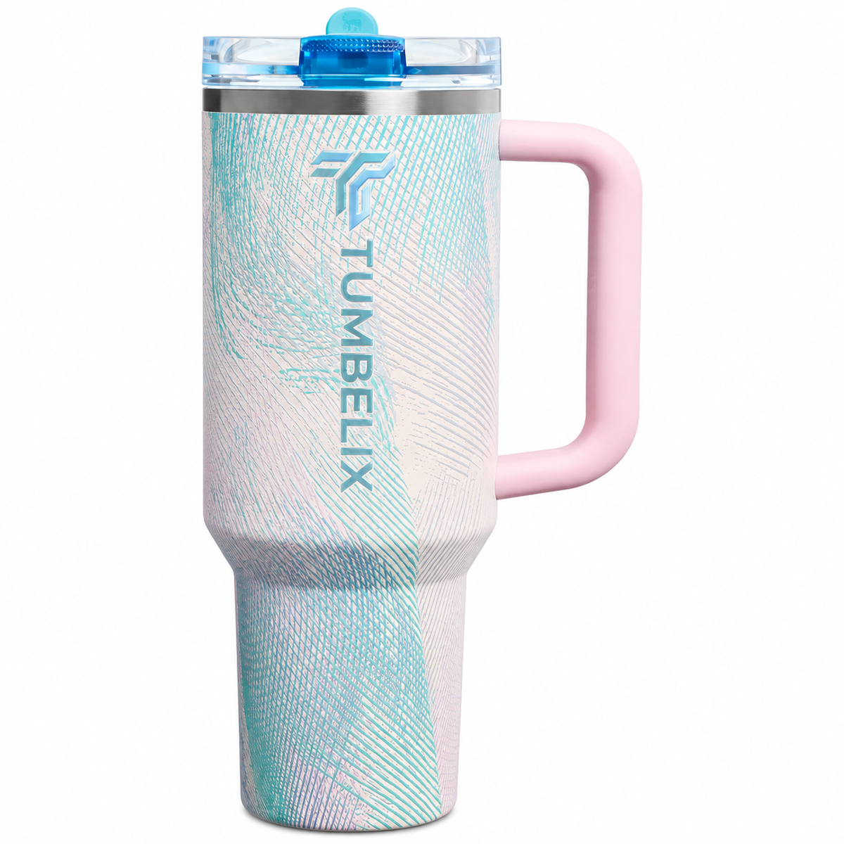 Tumbelix Cotton Candy Breeze Insulated Tumbler 40oz